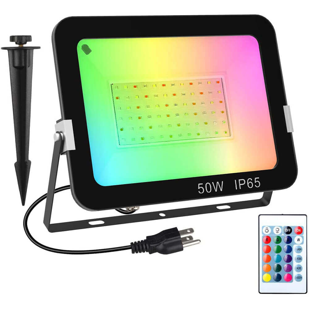 50W RGB LED Flood Light