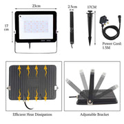 50W LED Flood Light Size, Efficient heat dissipation