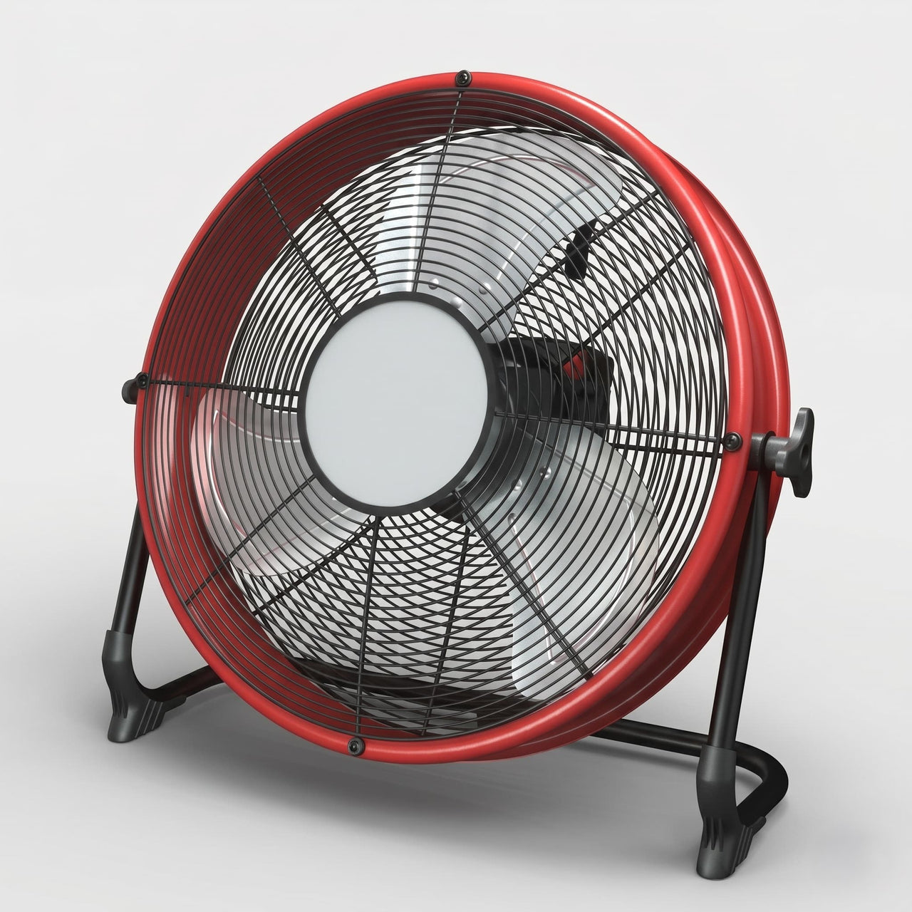 16" Battery Power Floor Fan Compatible with Milwaukee Battery