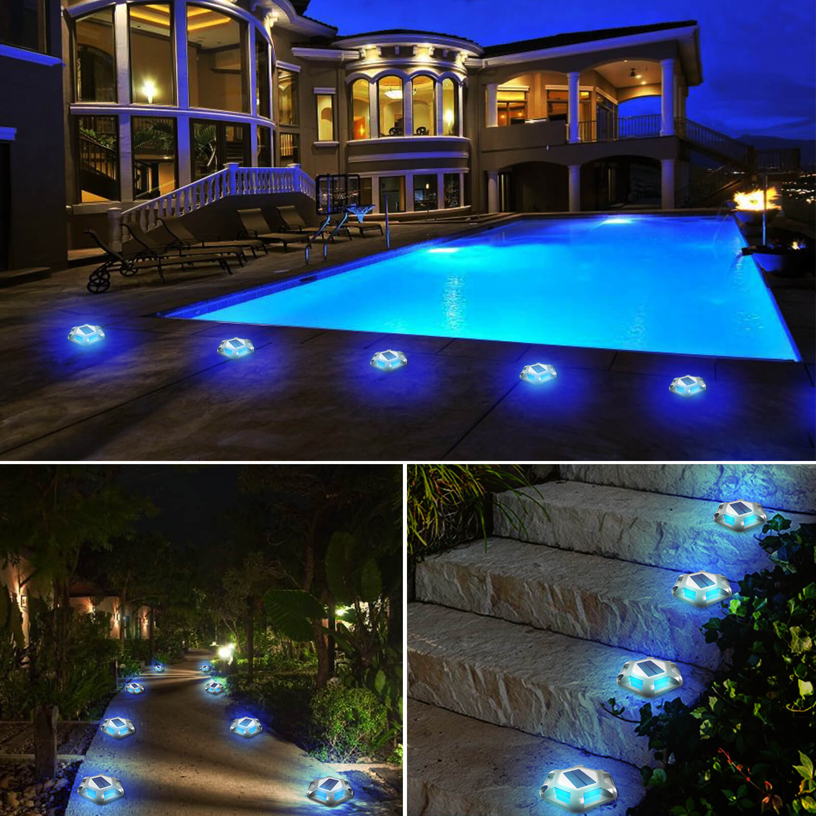 Low voltage deck lighting