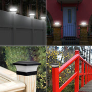 solar railing lights