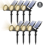 TSUN-warm-white-4-leds-Outdoor-Solar-Spot-Lights-8-pack