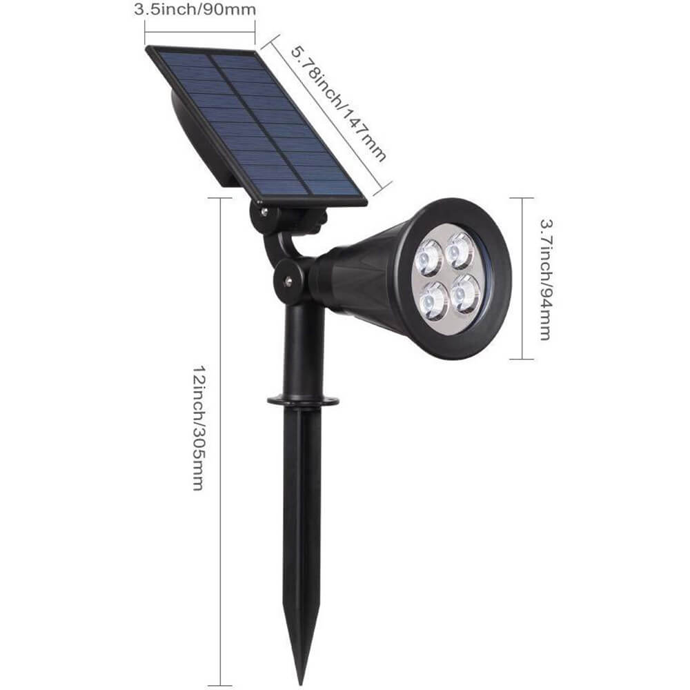 Solar Spotlight Size