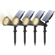 TSUN-warm-white-4-leds-Outdoor-Solar-Spot-Lights-4-pack