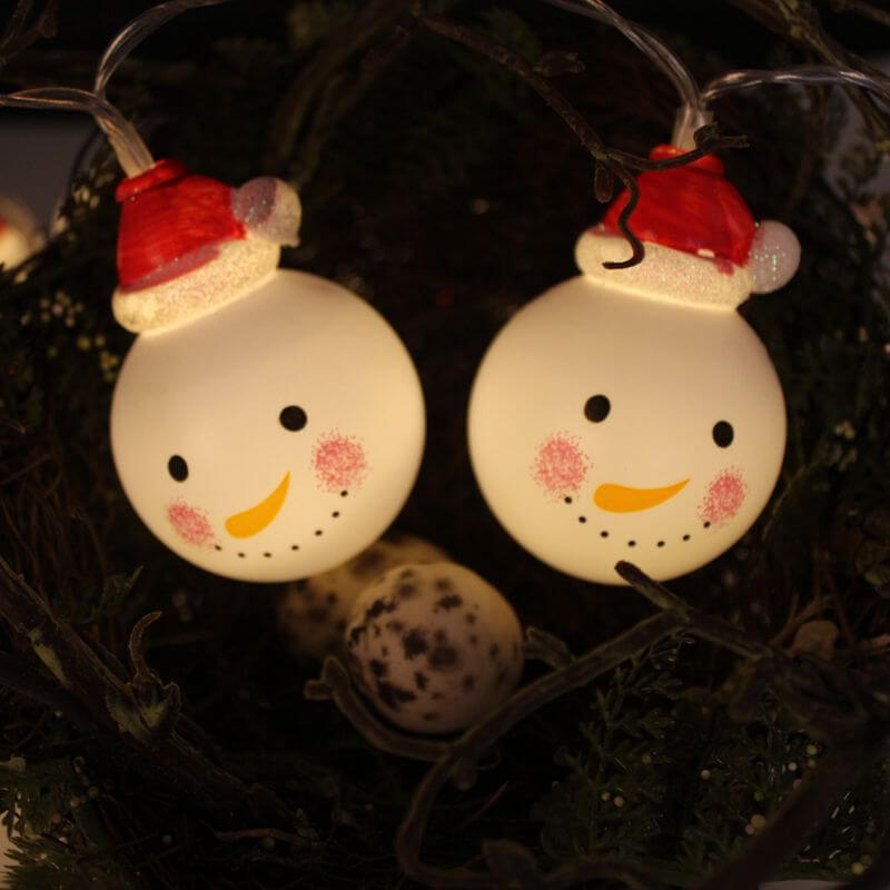 Santa Claus Shape String Lights