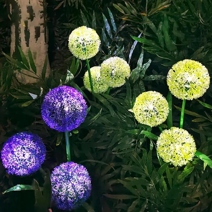 Solar Dandelion Flower Ball Light